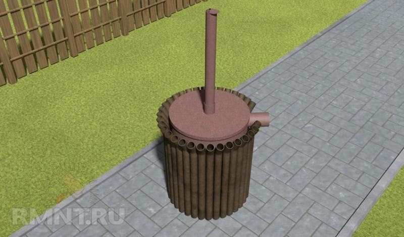 Изготовление теплообменника для буржуйки