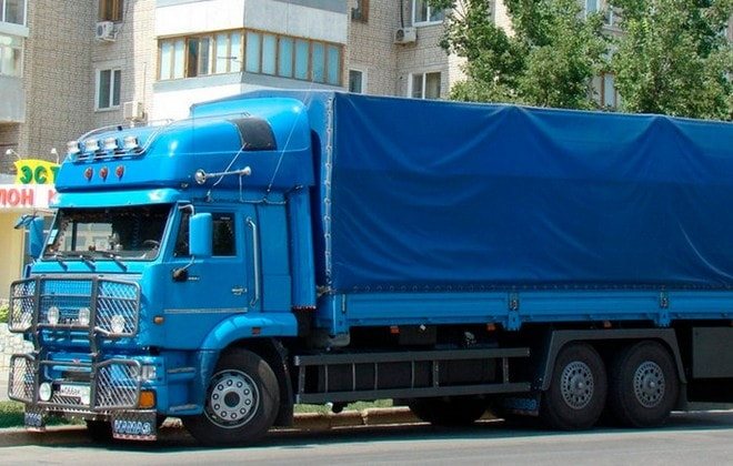 КамАЗ с улучшенной подвеской