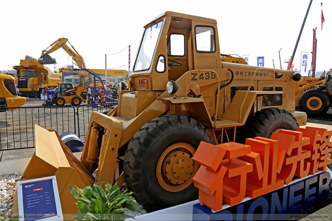 Ретро погрузчик LiuGong Z435 1968 года выпуска