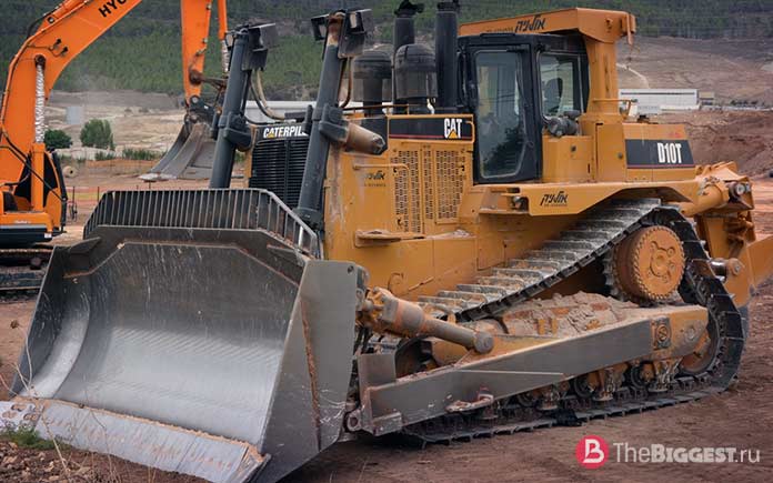 Самые большие бульдозеры: CATERPILLAR D10T. CC0