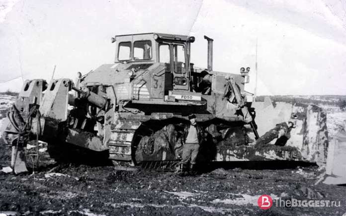 Самые большие бульдозеры: Fiat Allis FD50. CC0